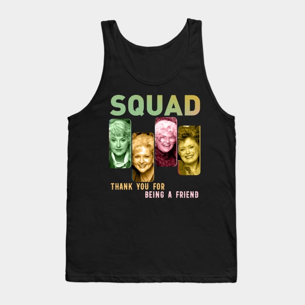 golden girls squad Tank Top by CLOSE THE DOOR PODCAST